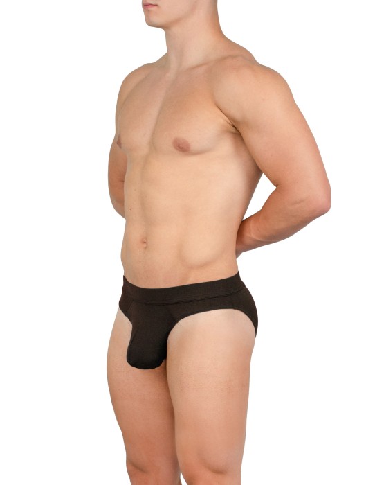 Obviously Apparel - EliteMan Hipster Briefs - Black 2