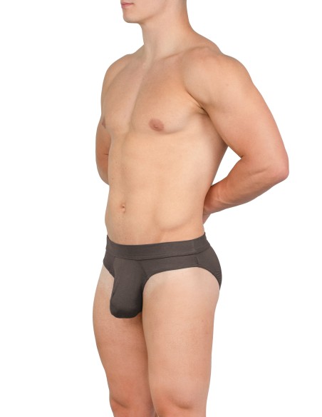 Obviously Apparel - EliteMan Hipster Briefs - Titanium