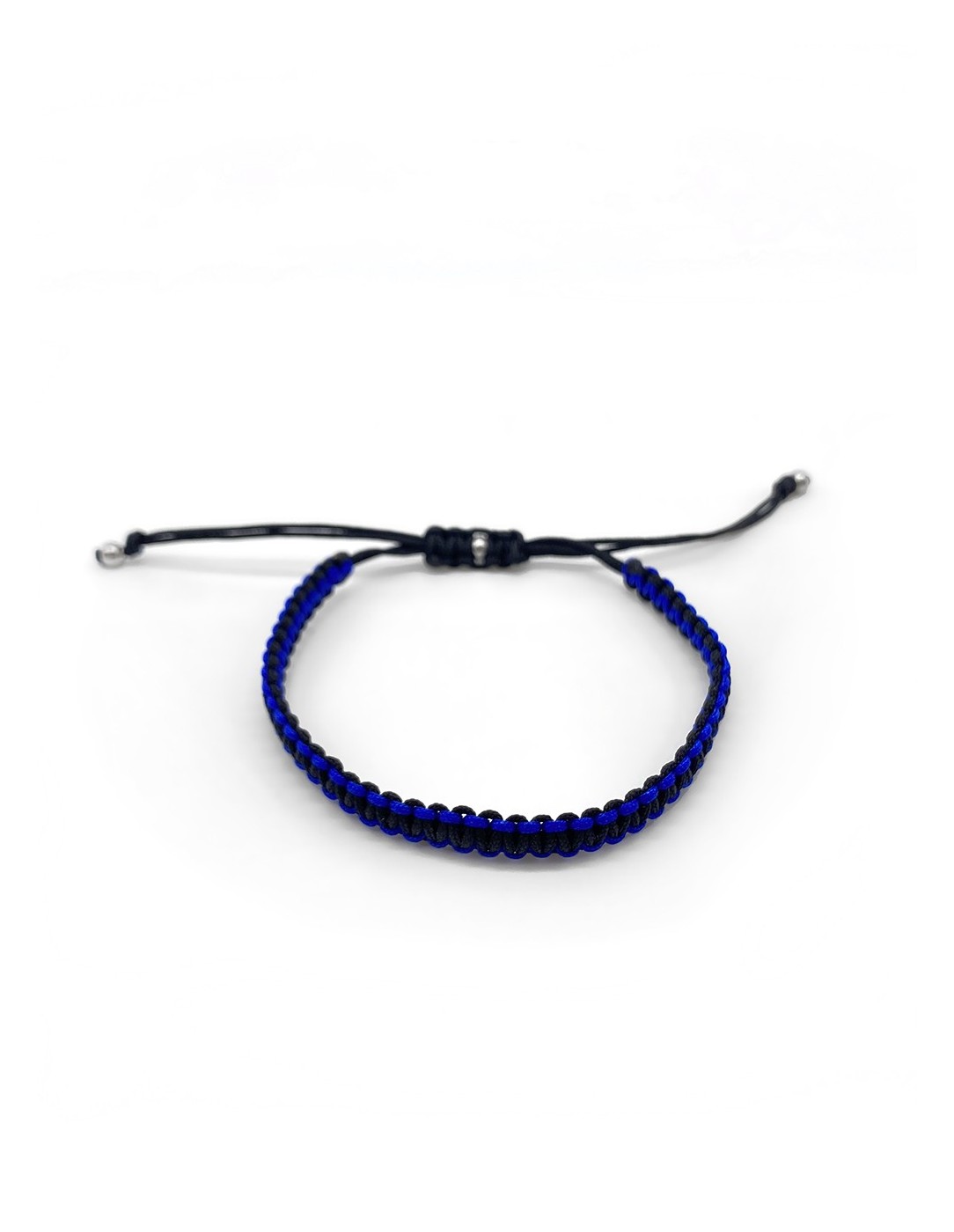 Zosimi Beads - Square Knot Bracelet - Black and...