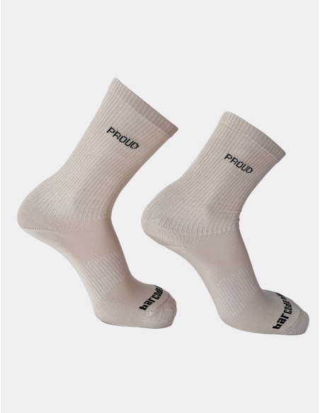 Barcode Berlin - Proud Gym Socks Beige