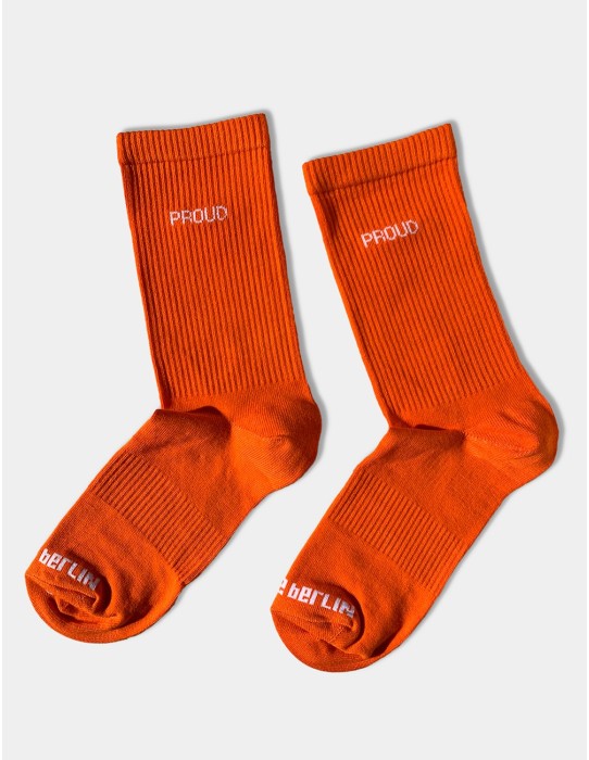 Barcode Berlin - Proud Gym Socks Orange 2