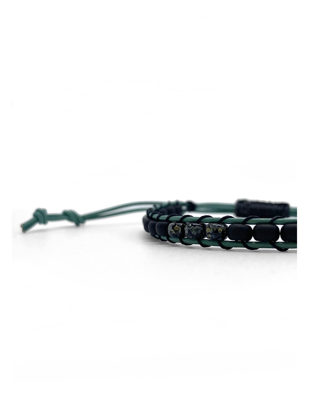 Zosimi Beads - Leather Bracelet - Turquoise...