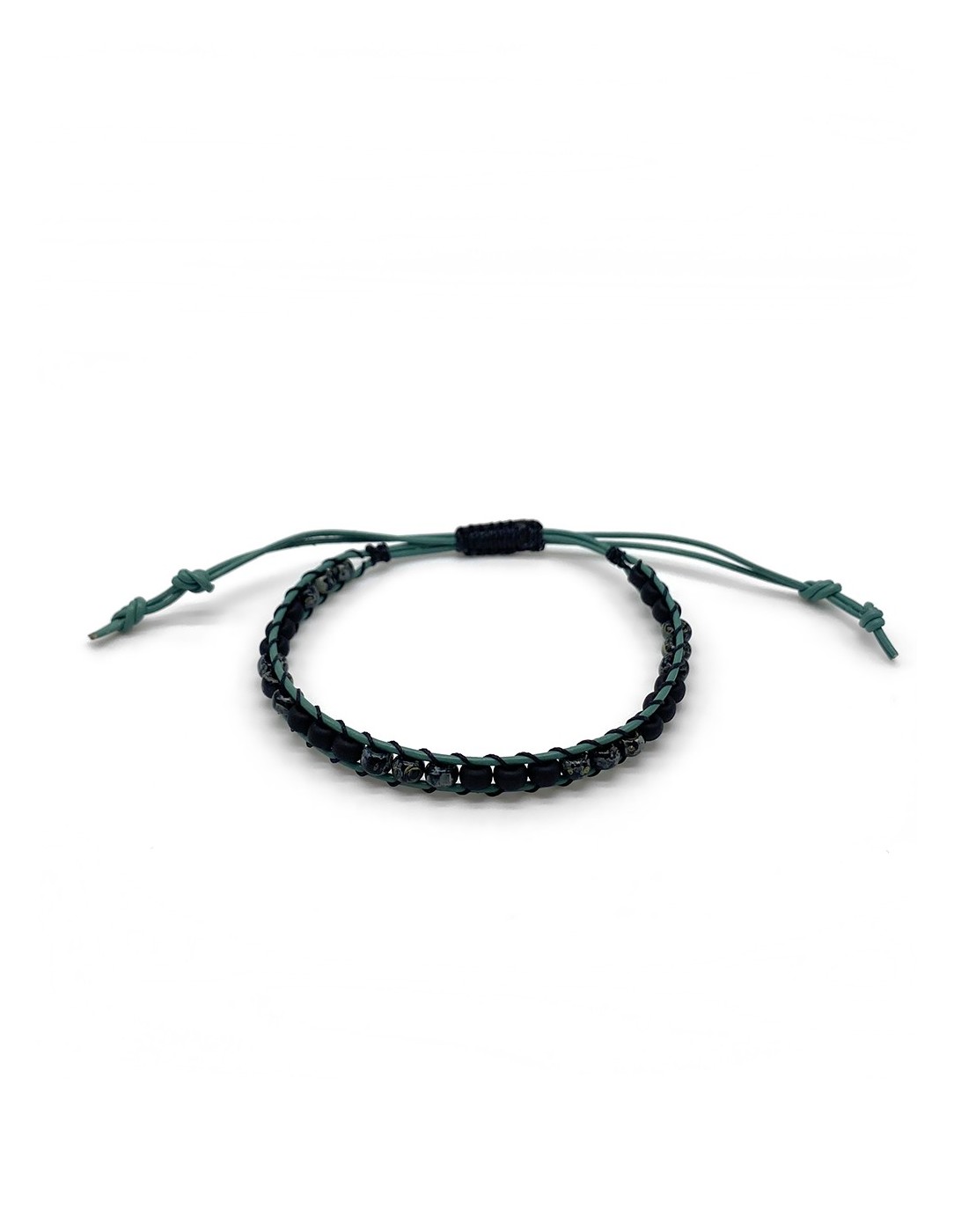 Zosimi Beads - Leather Bracelet - Turquoise...