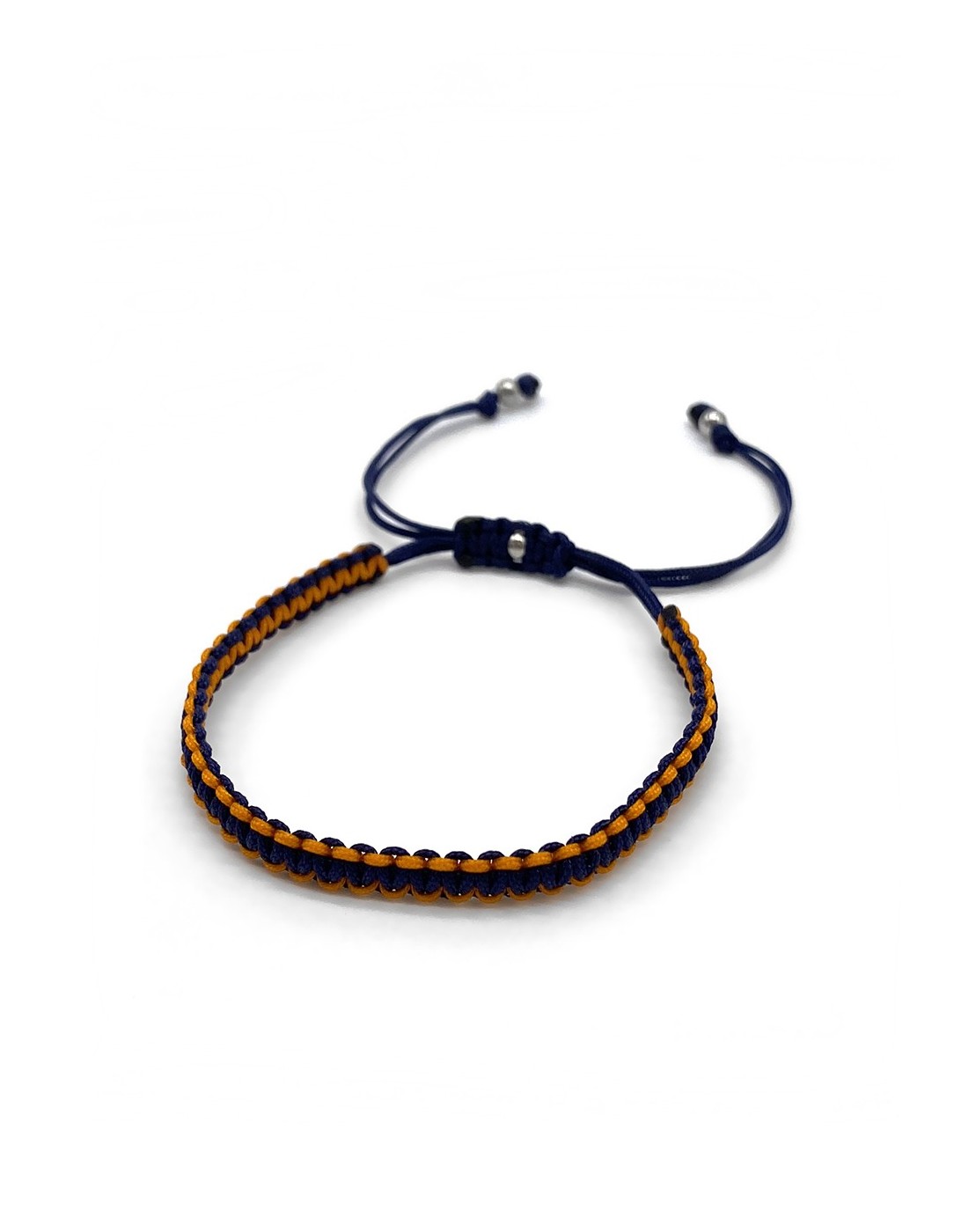 Zosimi Beads - Square Knot Bracelet - Navy Blue...
