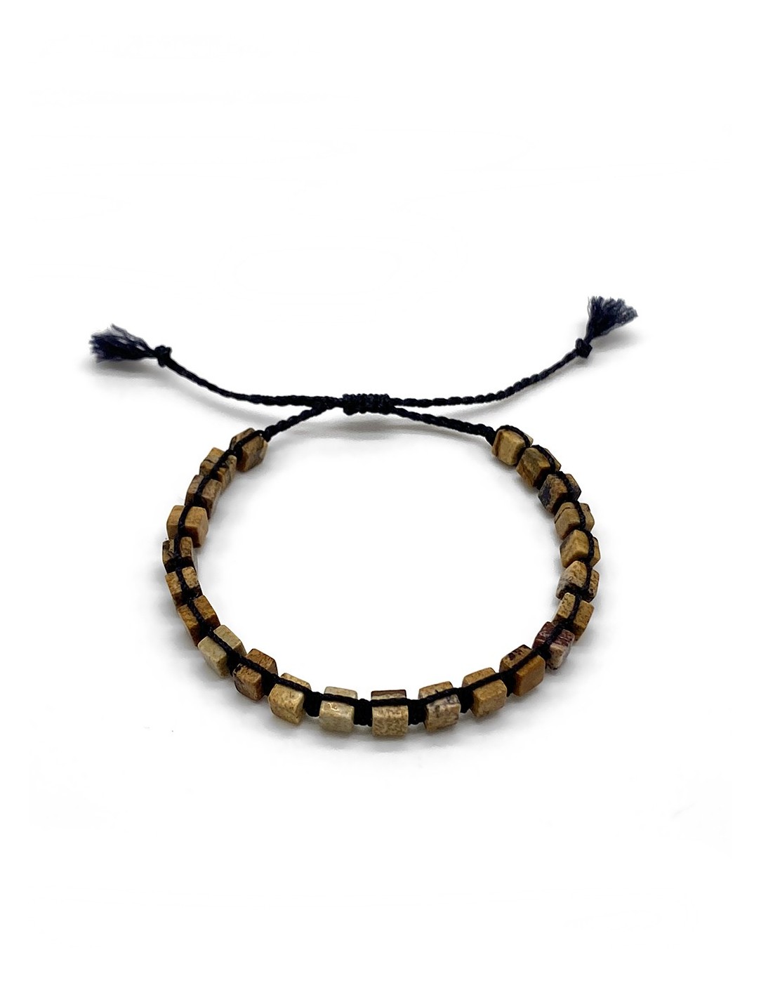 Zosimi Beads - Cubes Gemstone Bracelet -...