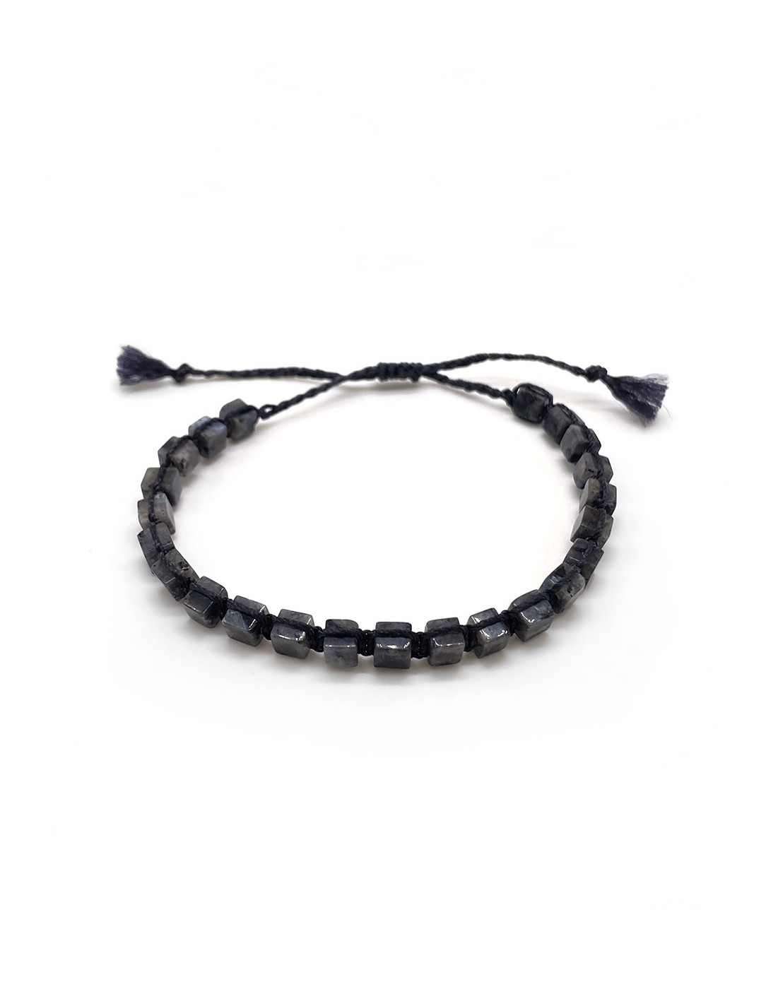 Zosimi Beads - Cubes Gemstone Bracelet -...