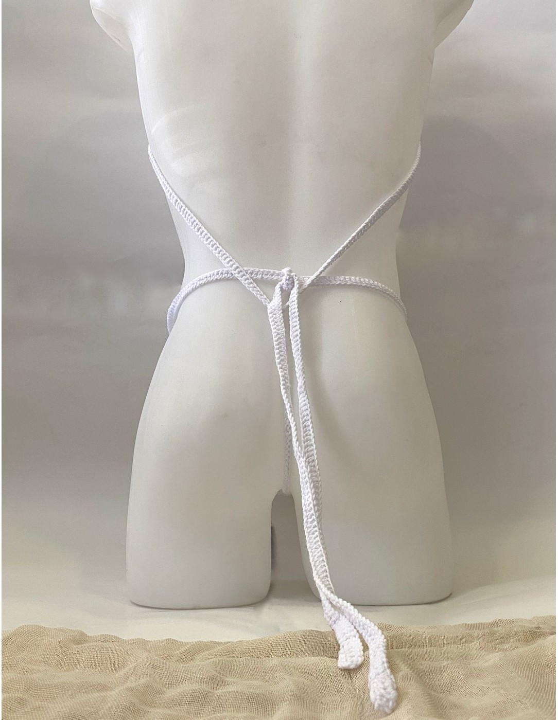 Plexis Wear - Vers String Harness - White