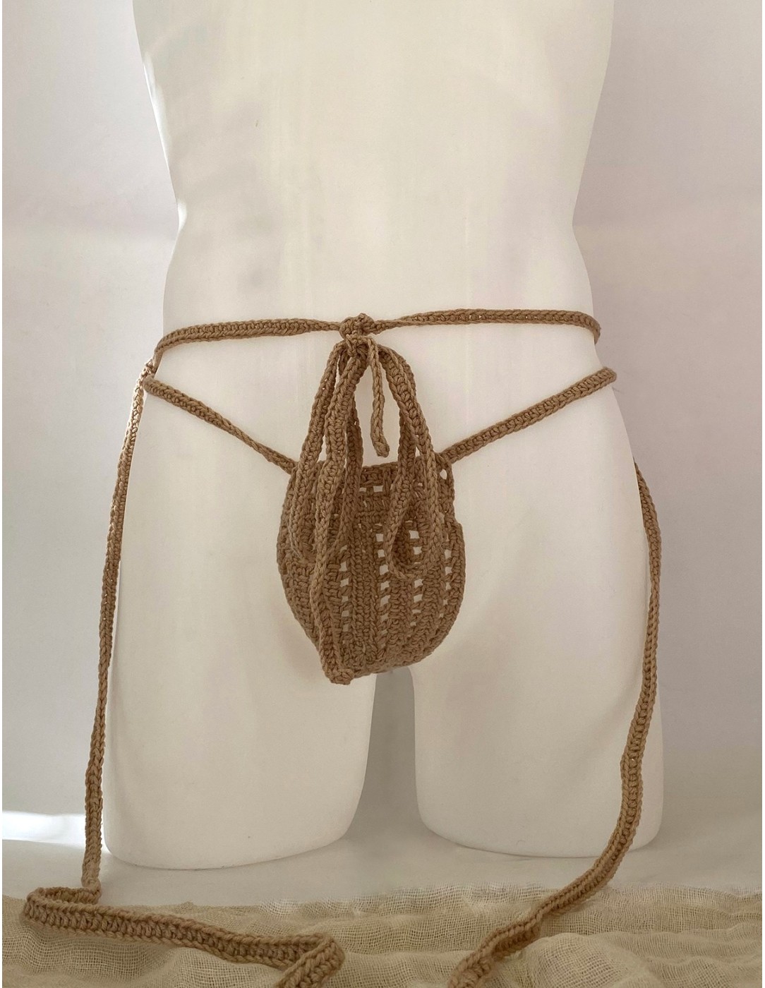 Plexis Wear - Vers String Harness - Beige