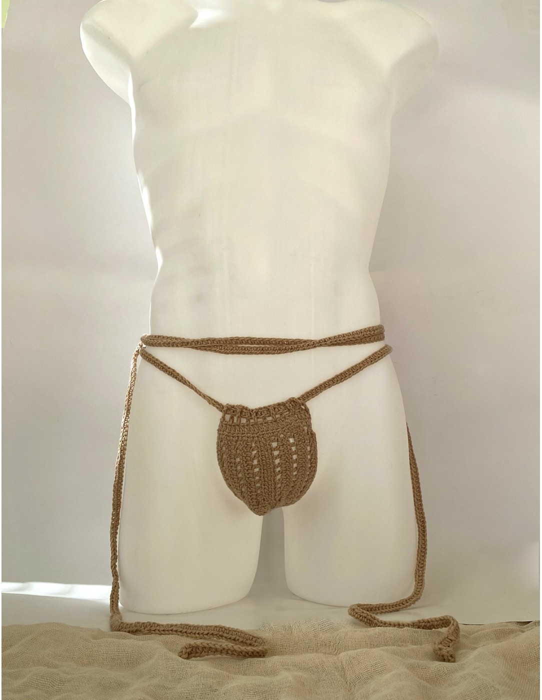 Plexis Wear - Vers String Harness - Beige