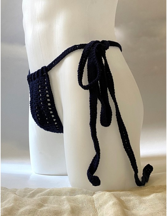 Plexis Wear - Vers String Harness - Navy 2