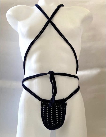 Plexis Wear - Vers String Harness - Navy