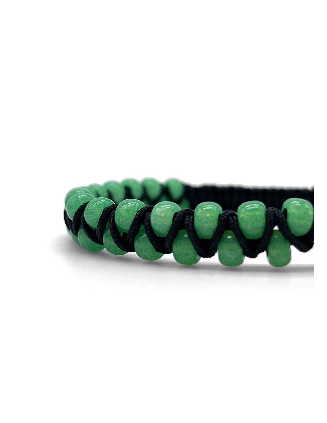 Zosimi Beads - Zig Zag Bracelet - Green