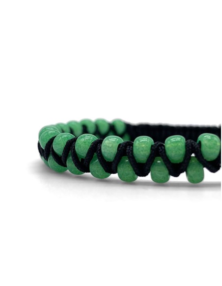 Zosimi Beads - Zig Zag Bracelet - Green