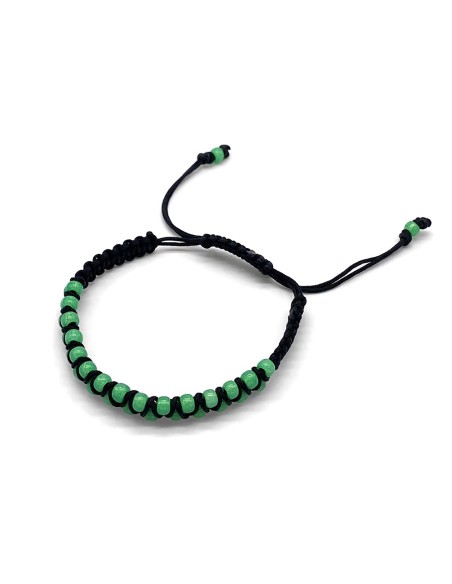 Zosimi Beads - Zig Zag Bracelet - Green