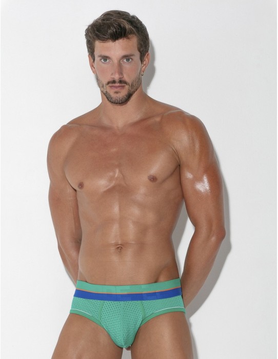 CODE 22 - Bright Mesh Σλιπ - Πράσινο