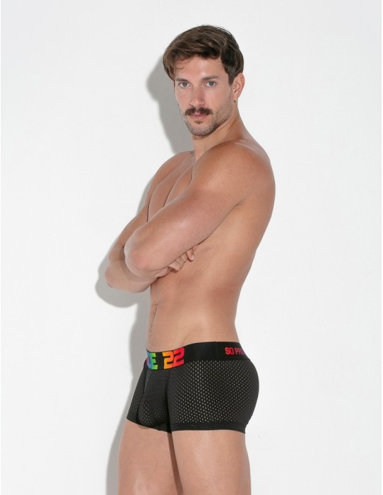 CODE 22 - Pride Mesh Μποξεράκι - Μαύρο 2