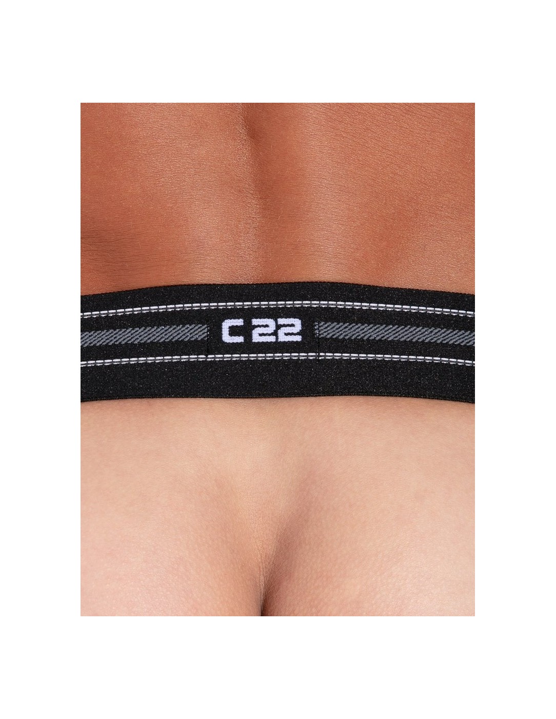 CODE 22 - Openwork Jockstrap - Black