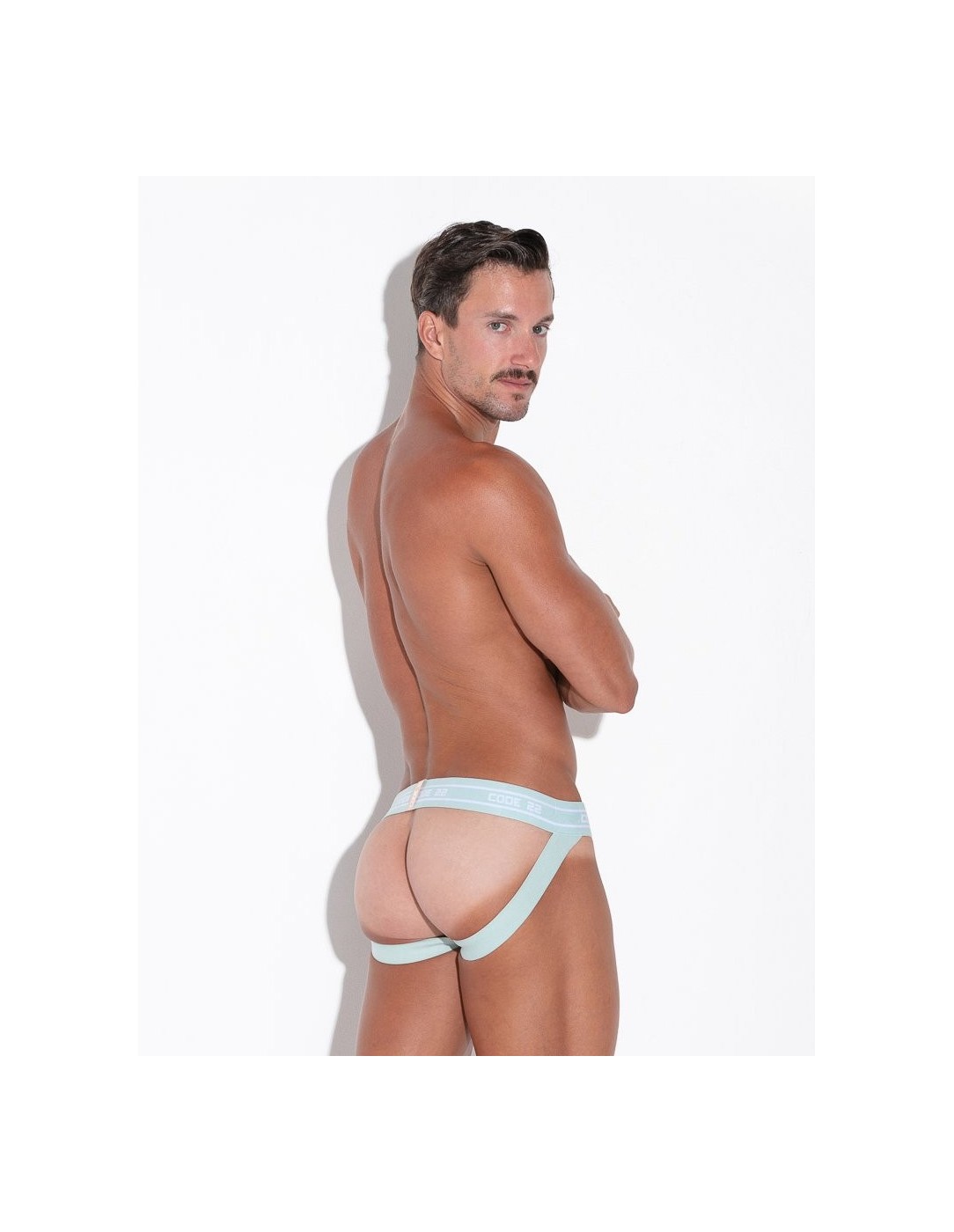 CODE 22 - Secret Garden Jockstrap - Green
