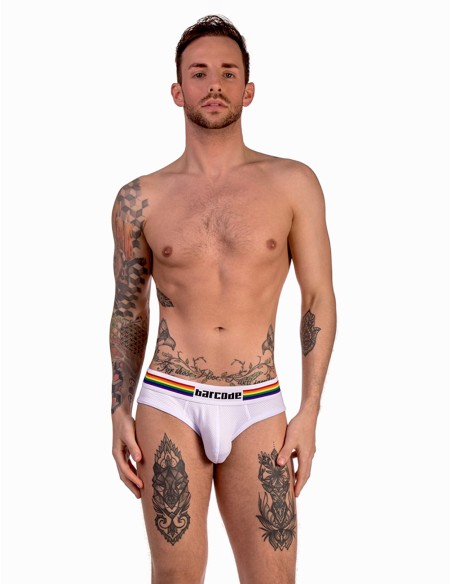 Barcode Berlin - Pride Briefs - White