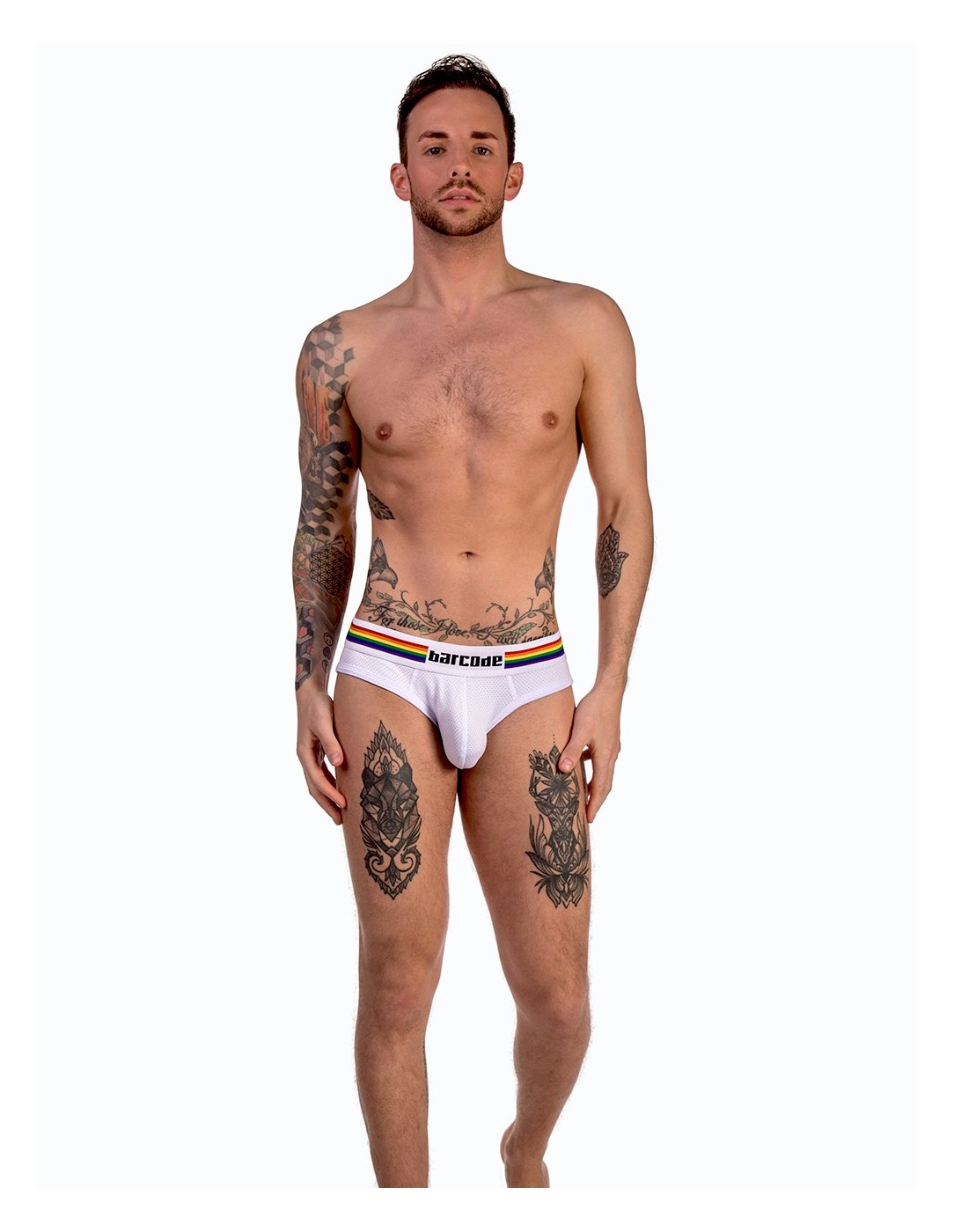 Barcode Berlin - Pride Briefs - White