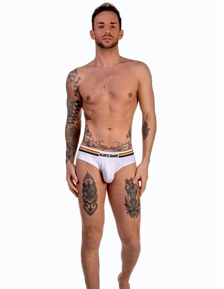 Barcode Berlin - Pride Briefs - White