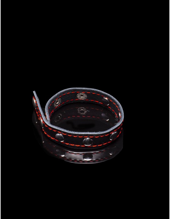 Andrew Christian - Trophy Boy Snap Vegan Pleather Cock Ring 2