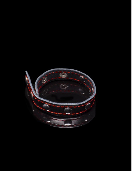 Andrew Christian - Trophy Boy Snap Vegan Pleather Cock Ring