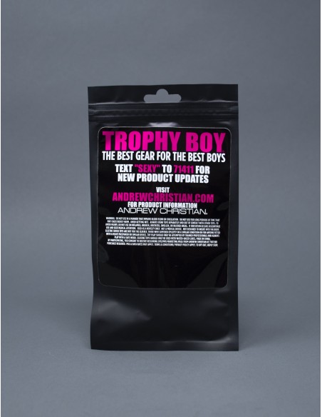 Andrew Christian - Trophy Boy Snap Vegan Pleather Cock Ring