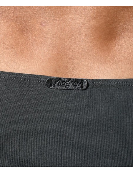 Andrew Christian - No-Show Bamboo Briefs - Steel Grey