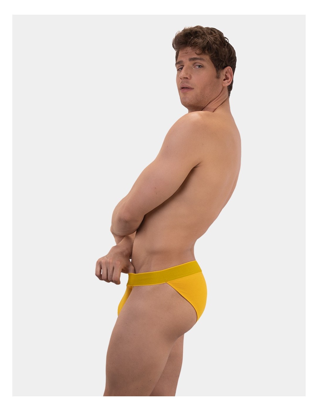 Barcode Berlin - Basics Half Briefs Giles - Yellow