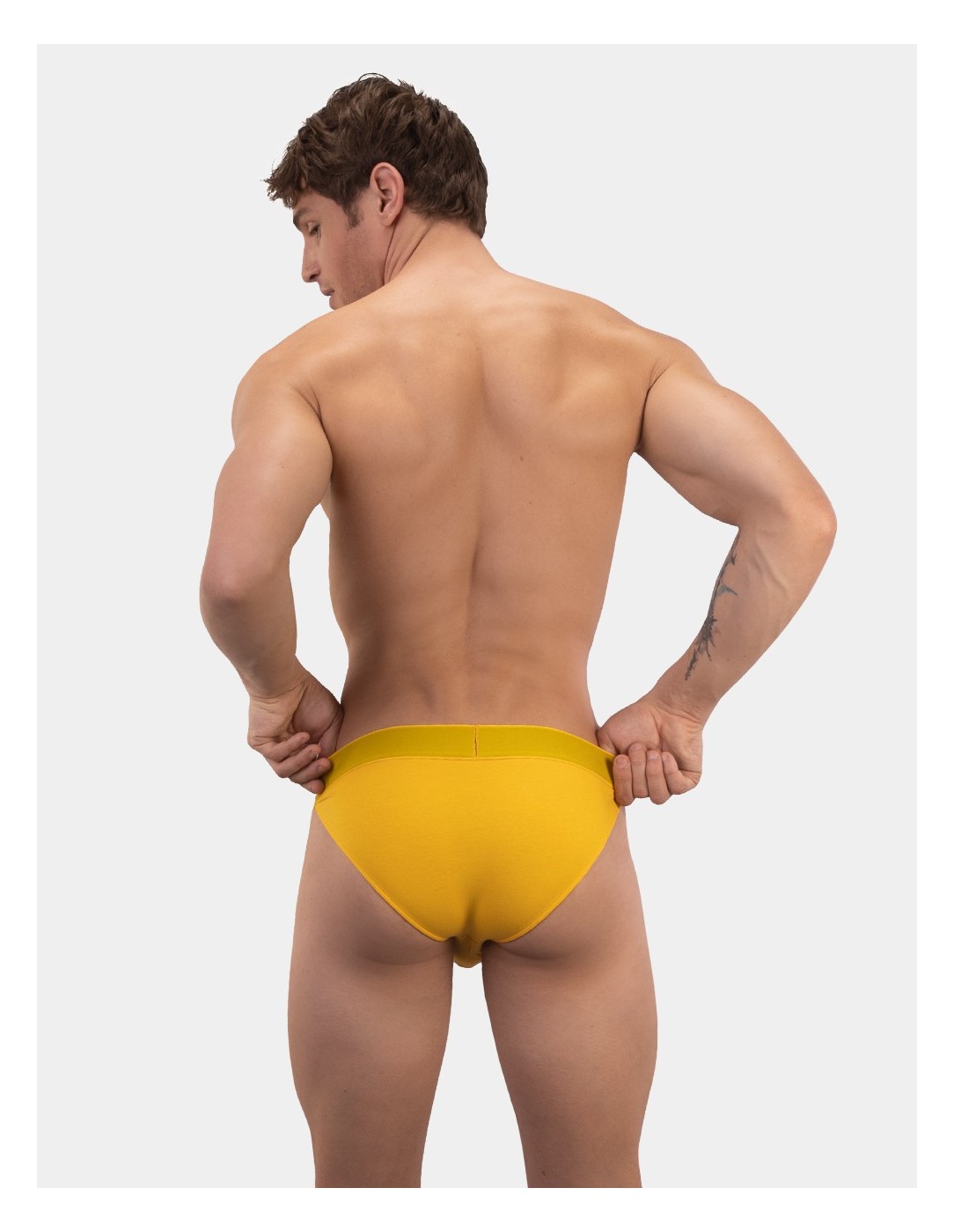 Barcode Berlin - Basics Half Briefs Giles - Yellow