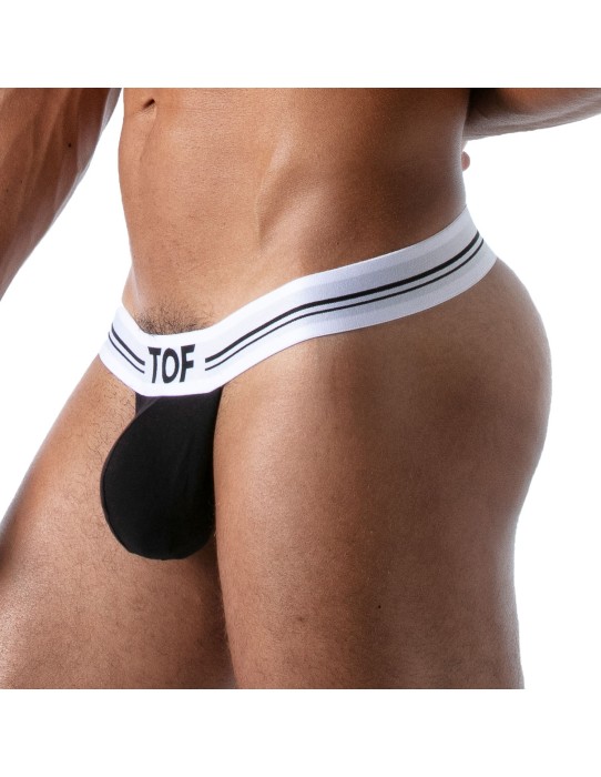 TOF Paris - French Stringless Thong - Black 2