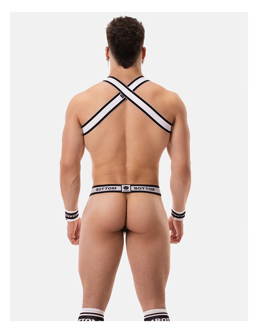 Barcode Berlin - Identity Suspender Bottom - White