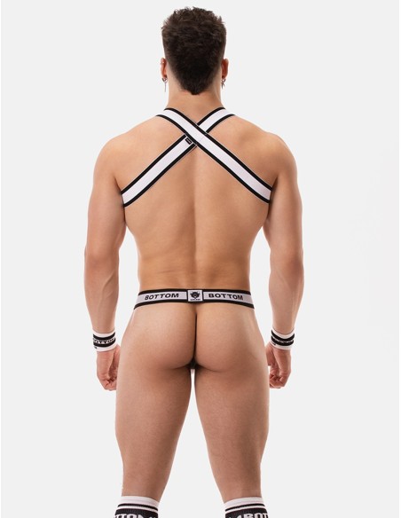 Barcode Berlin - Identity Suspender Bottom - White