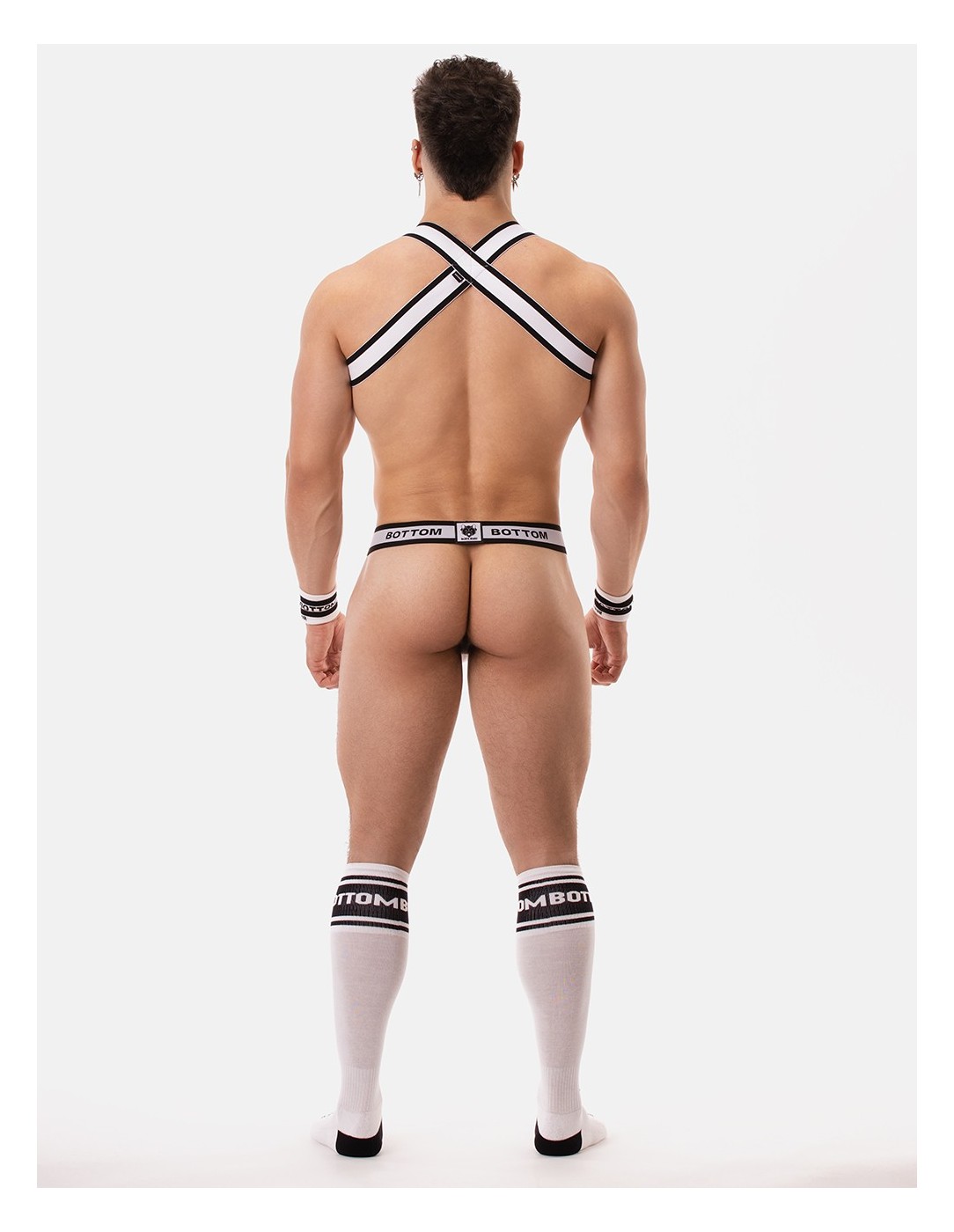 Barcode Berlin - Identity Suspender Bottom - White
