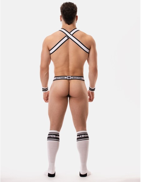 Barcode Berlin - Identity Suspender Bottom - White