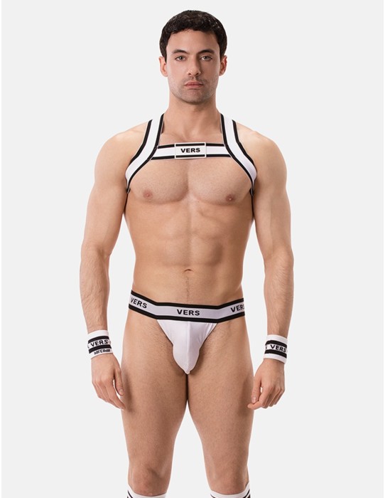 Barcode Berlin - Identity Suspender Vers - White