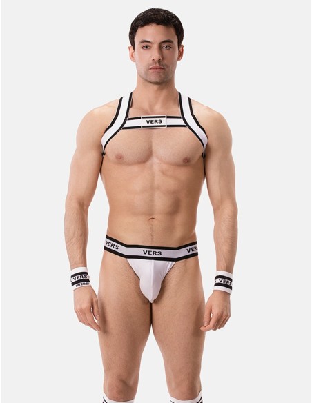 Barcode Berlin - Identity Suspender Vers - White
