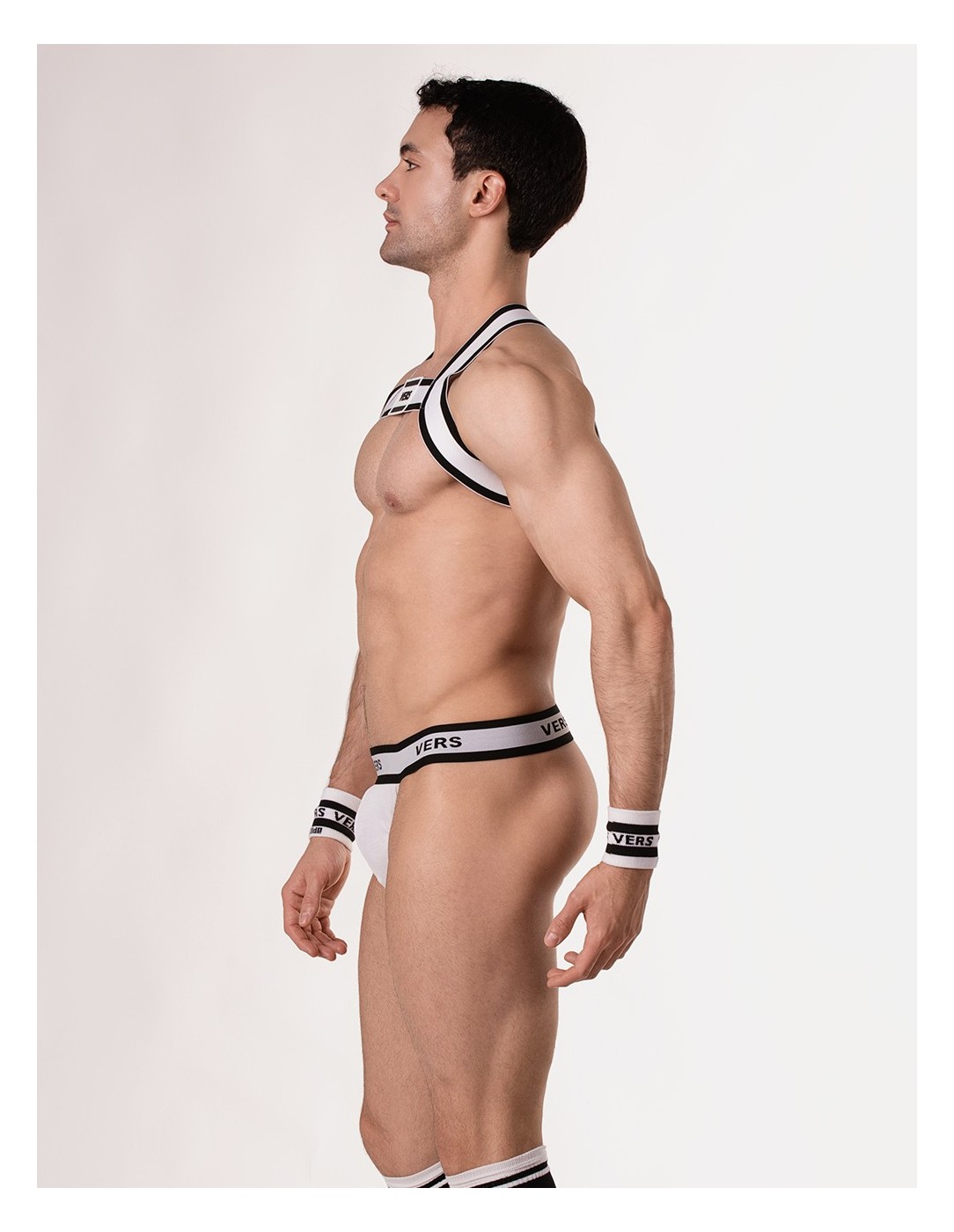 Barcode Berlin - Identity Suspender Vers - White