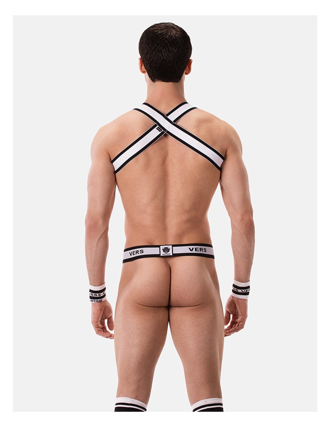 Barcode Berlin - Identity Suspender Vers - White