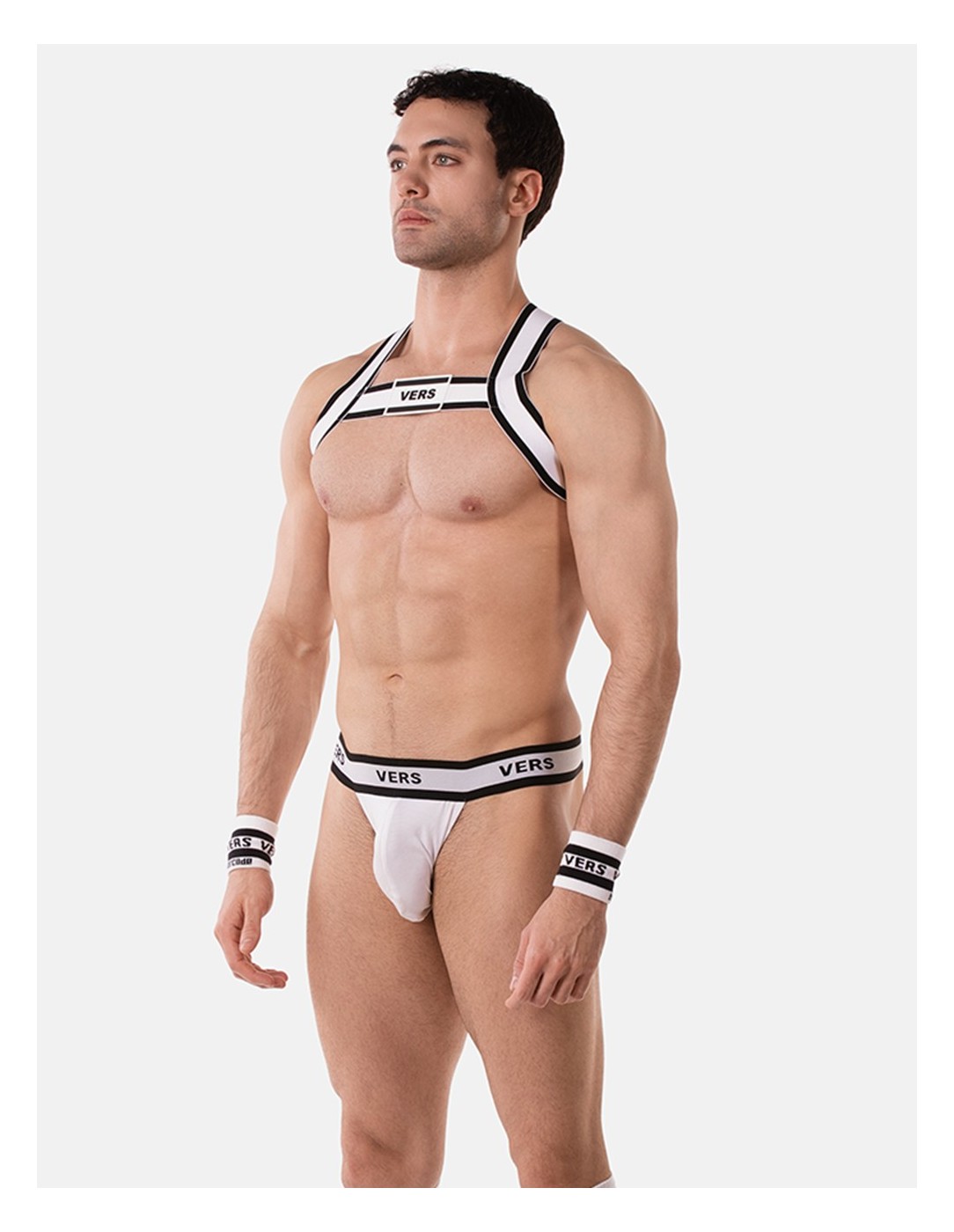 Barcode Berlin - Identity Suspender Vers - White