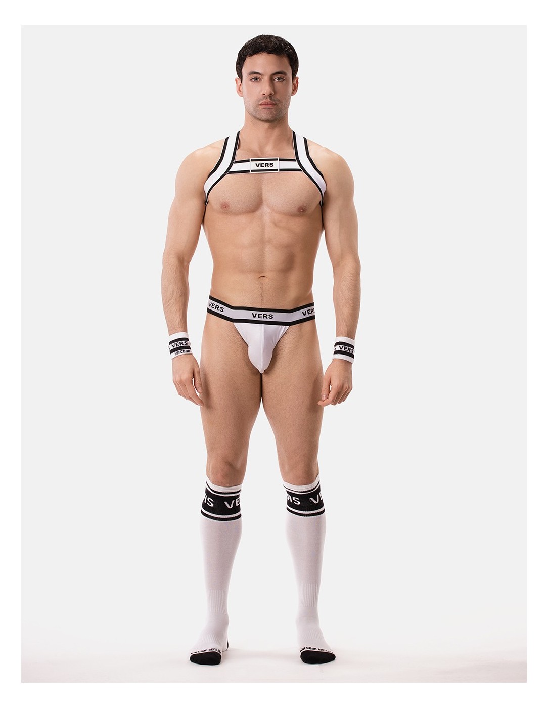Barcode Berlin - Identity Suspender Vers - White