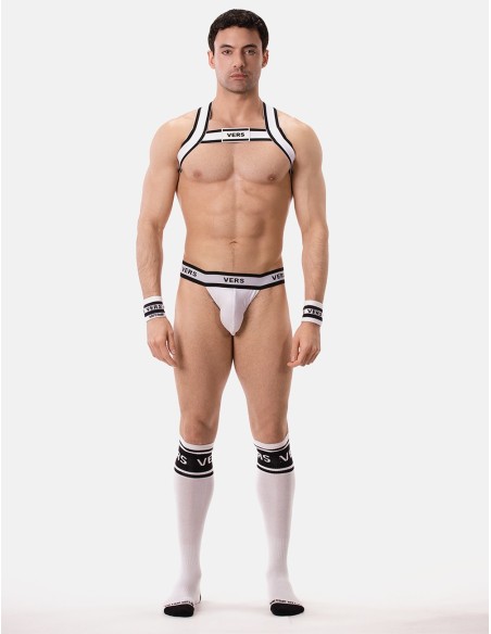 Barcode Berlin - Identity Suspender Vers - White