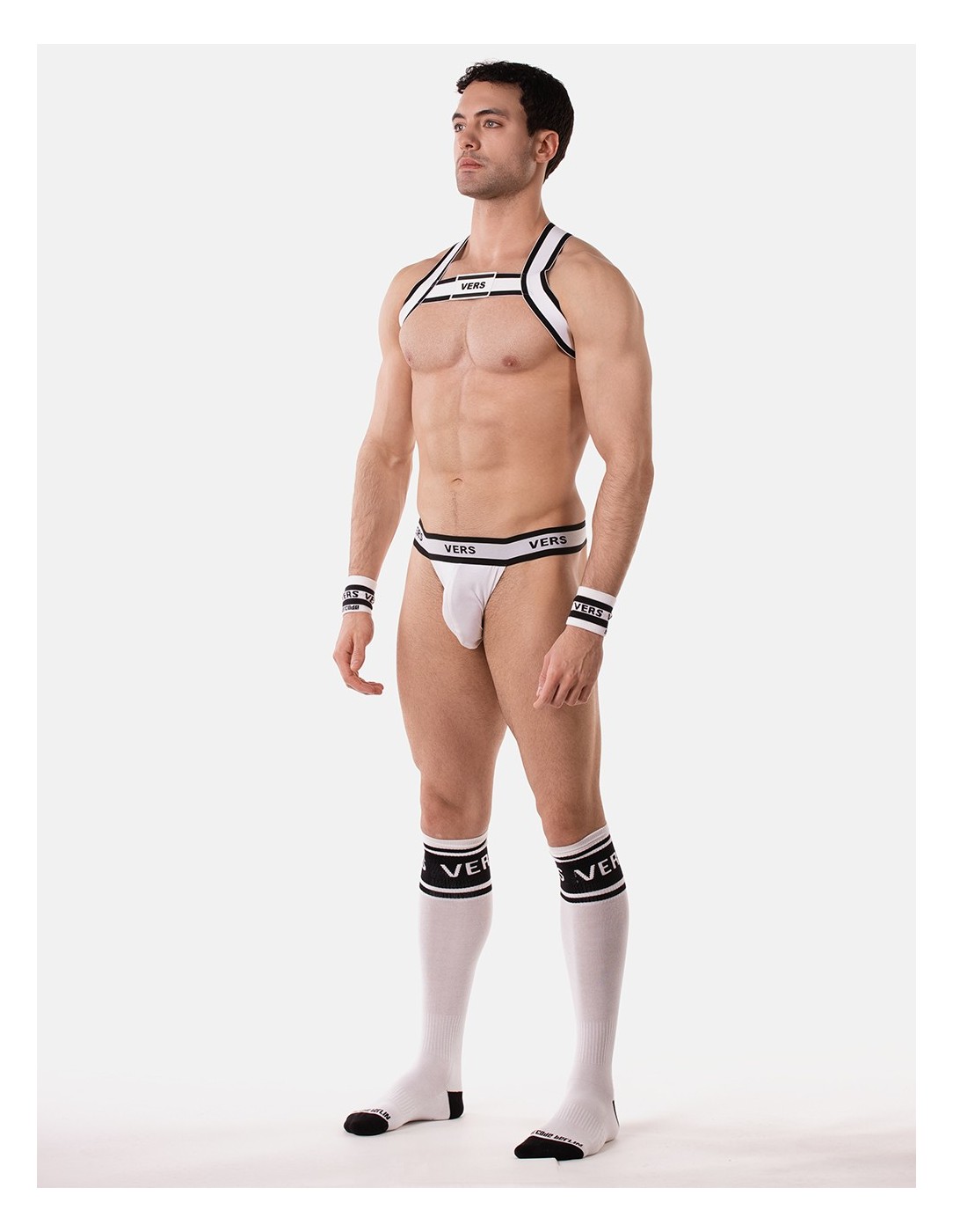 Barcode Berlin - Identity Suspender Vers - White
