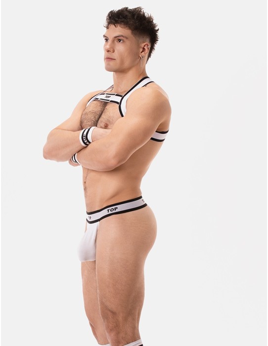 Barcode Berlin - Identity Suspender Top - White 2