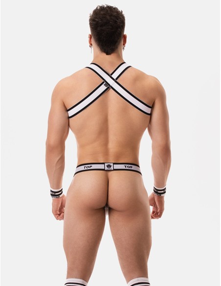 Barcode Berlin - Identity Suspender Top - White