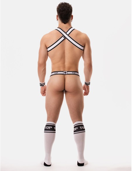 Barcode Berlin - Identity Suspender Top - White