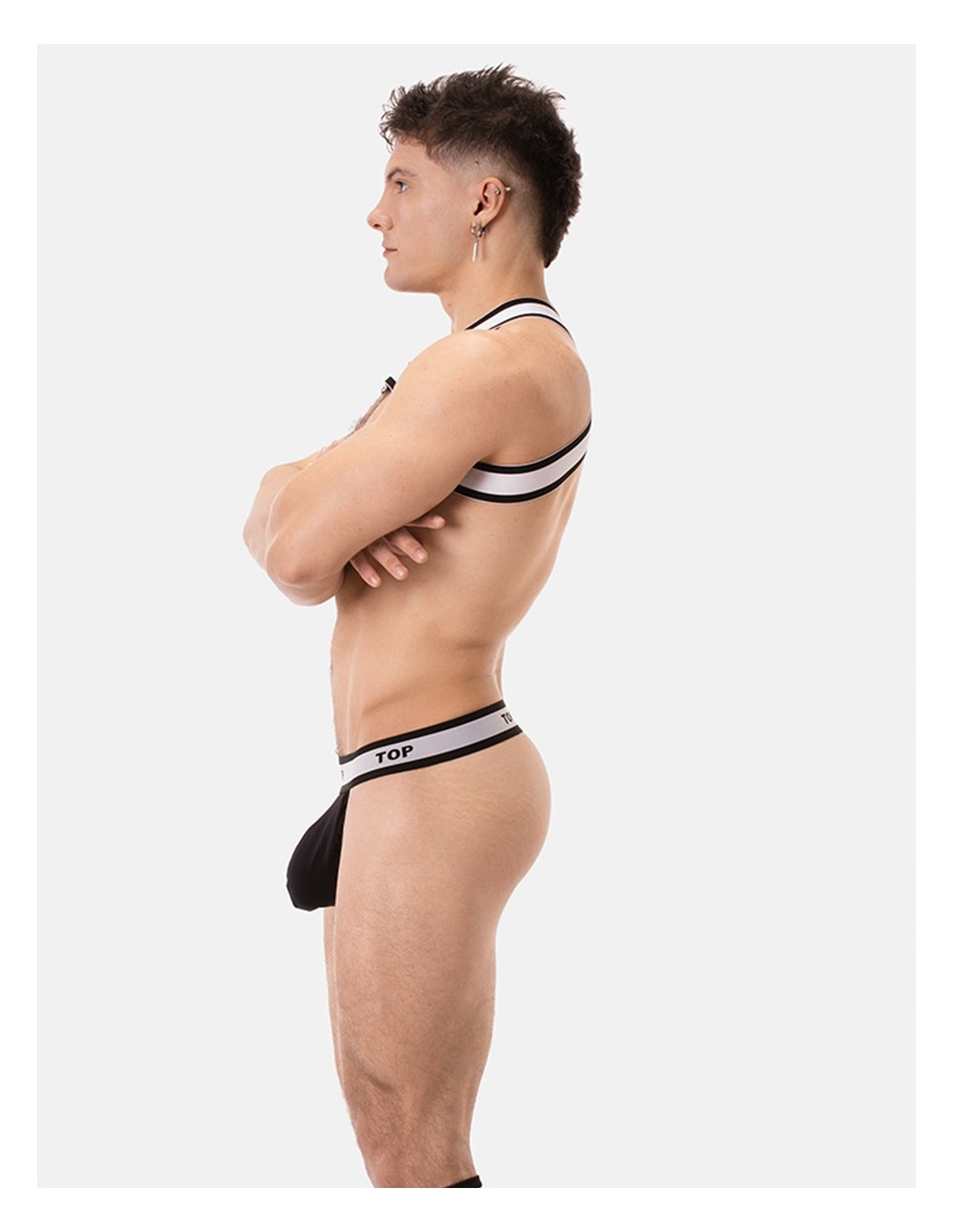 Barcode Berlin - Identity Suspender Top - Black