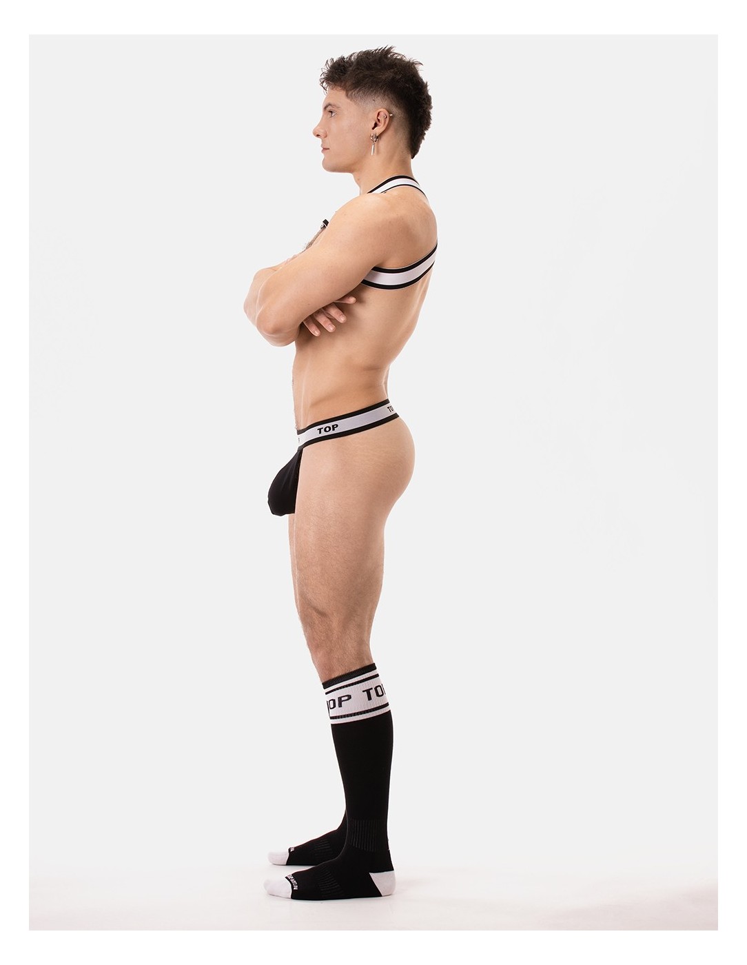 Barcode Berlin - Identity Suspender Top - Black