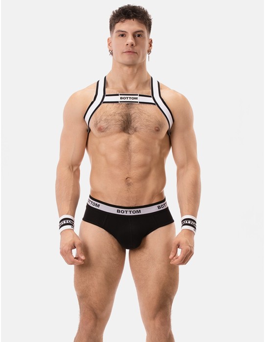 Barcode Berlin - Identity Backless Briefs Bottom - Black